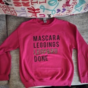 Pink Graphic Sweatshirt